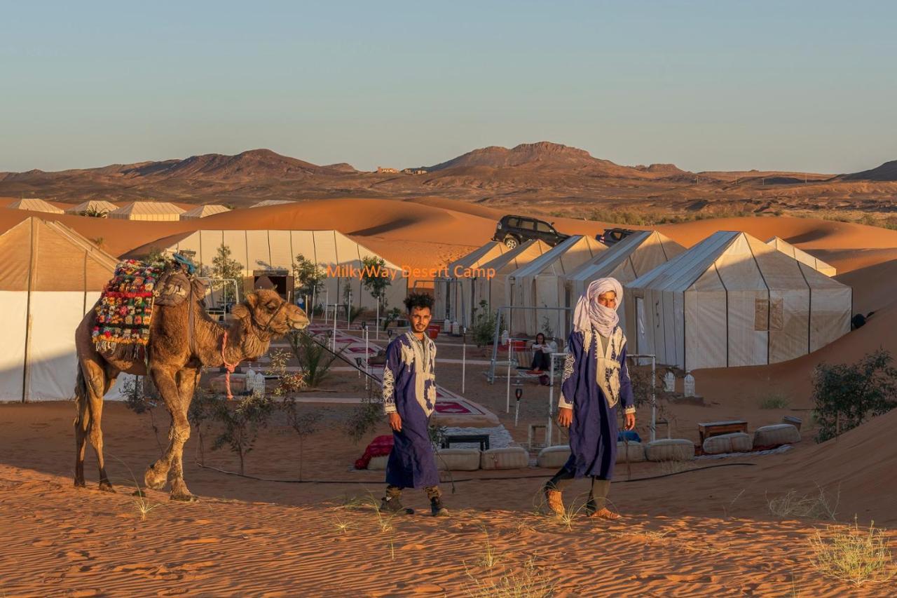 Milky Way Desert Camp Merzouga Exterior foto